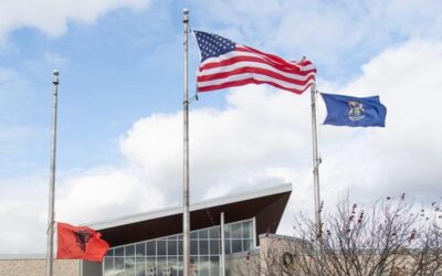 A Historic First: The Albanian Flag Rises in Westland, Michigan